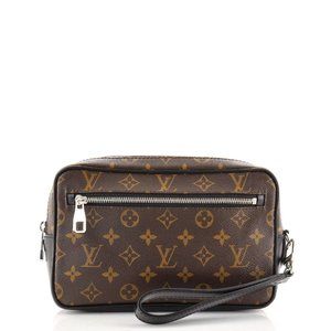 Kasai Clutch Macassar Monogram Canvas Shoulder Bag